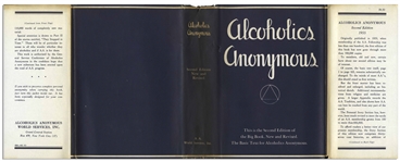 Bill Wilson Signed Copy of the Alcoholics Anonymous ''Big Book''